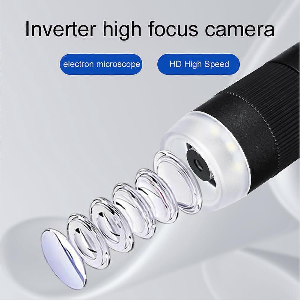 12MP USB Digital Microscope 1-1600X Zoom 9" LCD Screen