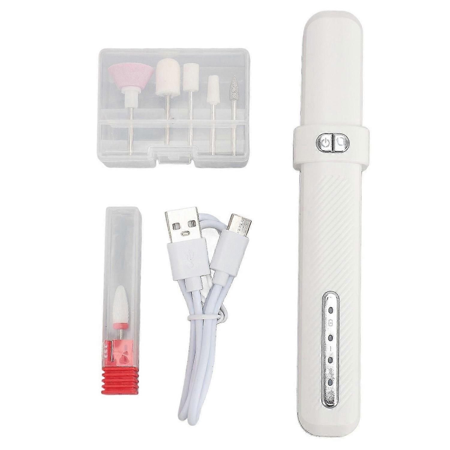 2025 Latest Model Electric Nail Drill Machine High Speed USB Rechargeable Nail...