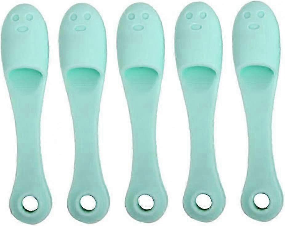 5Pcs Silicone Brush Face Scrubber Tool