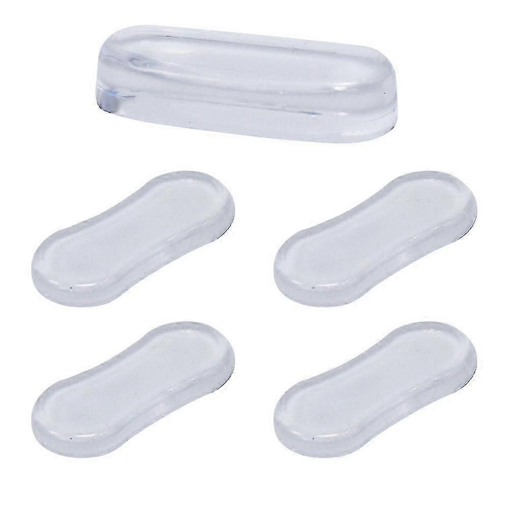 5 PCS Toilettensitz Bidet WC Bumper Klebe Toilettenblöcke Toilettenersatzteile WC Bumper Pads WC Puffer