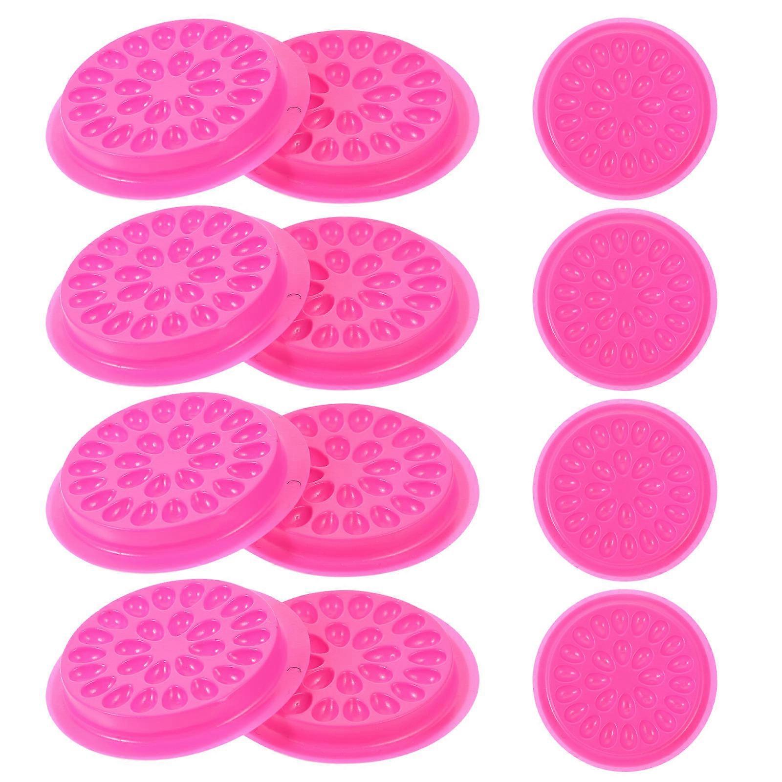 Grafting Eyelash Tray Flower Shape for Holding 20Pcs Eyelash Tray with Base