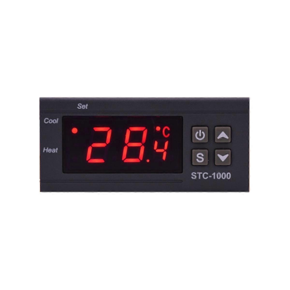 1000 LED Digital Thermostat for Incubator Temperature Controller Thermoregulator Relay Heating Cooling 12V
