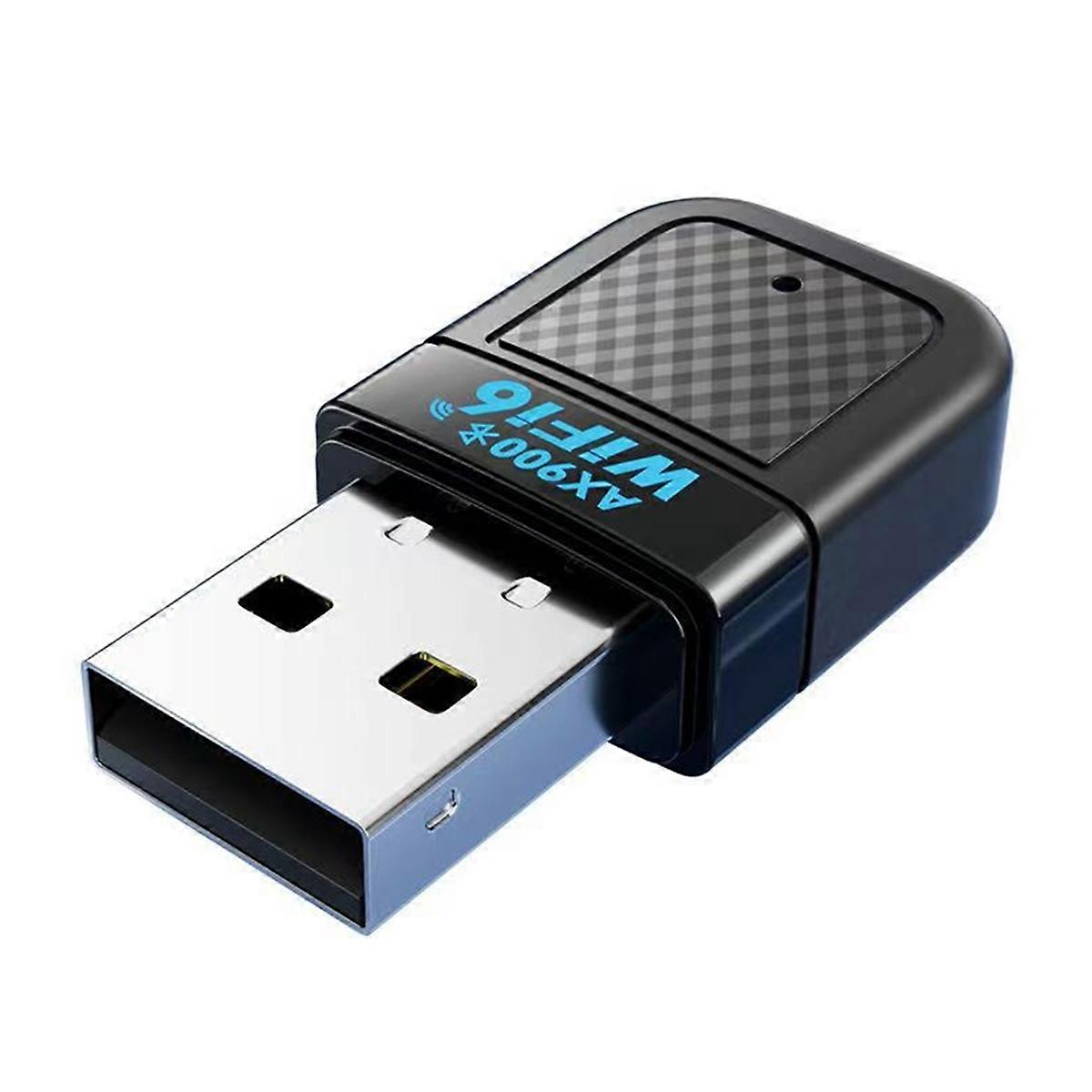WiFi6 Wireless Network Card Driver-Free Desktop Computer USB 100m
