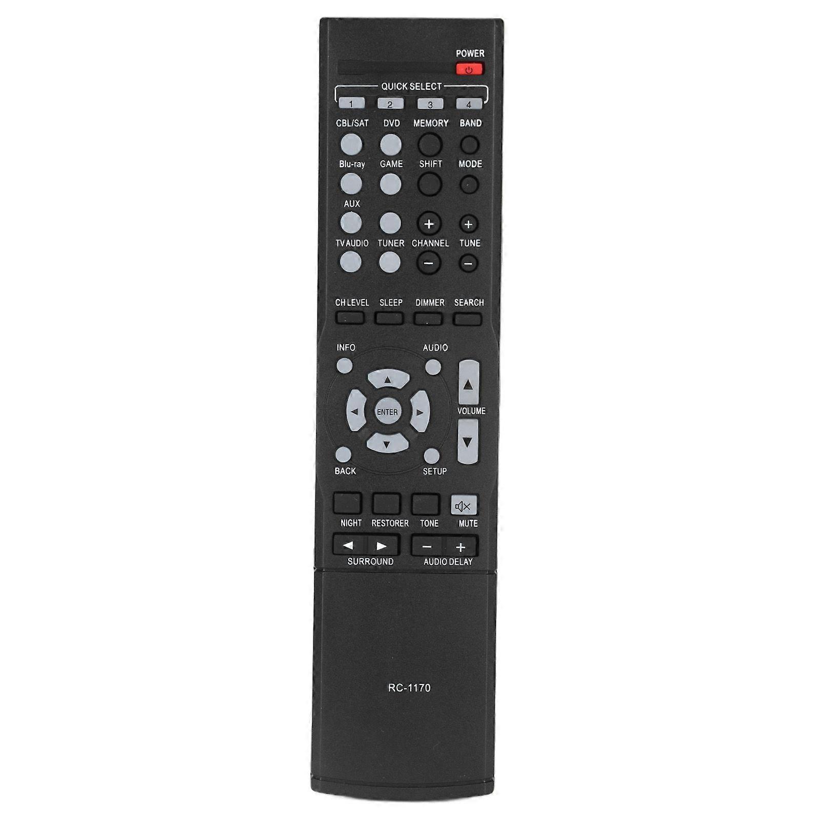 RC1170 Remote Control Portable Replacement Remote Control for Denon AVR1513 DHT1513BA AV Receiver