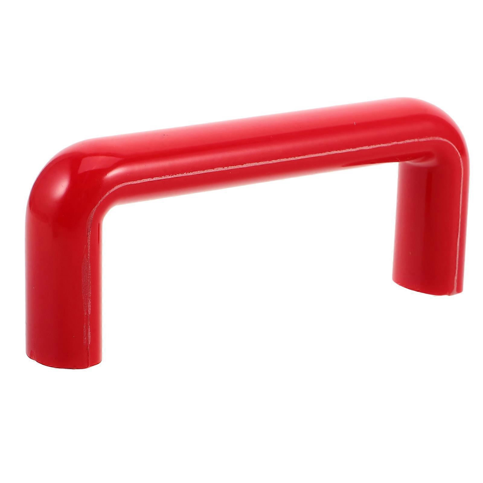 Heavy Duty U Shaped Bakelite Pull Handle for Industrial Machine 5Pcs Red