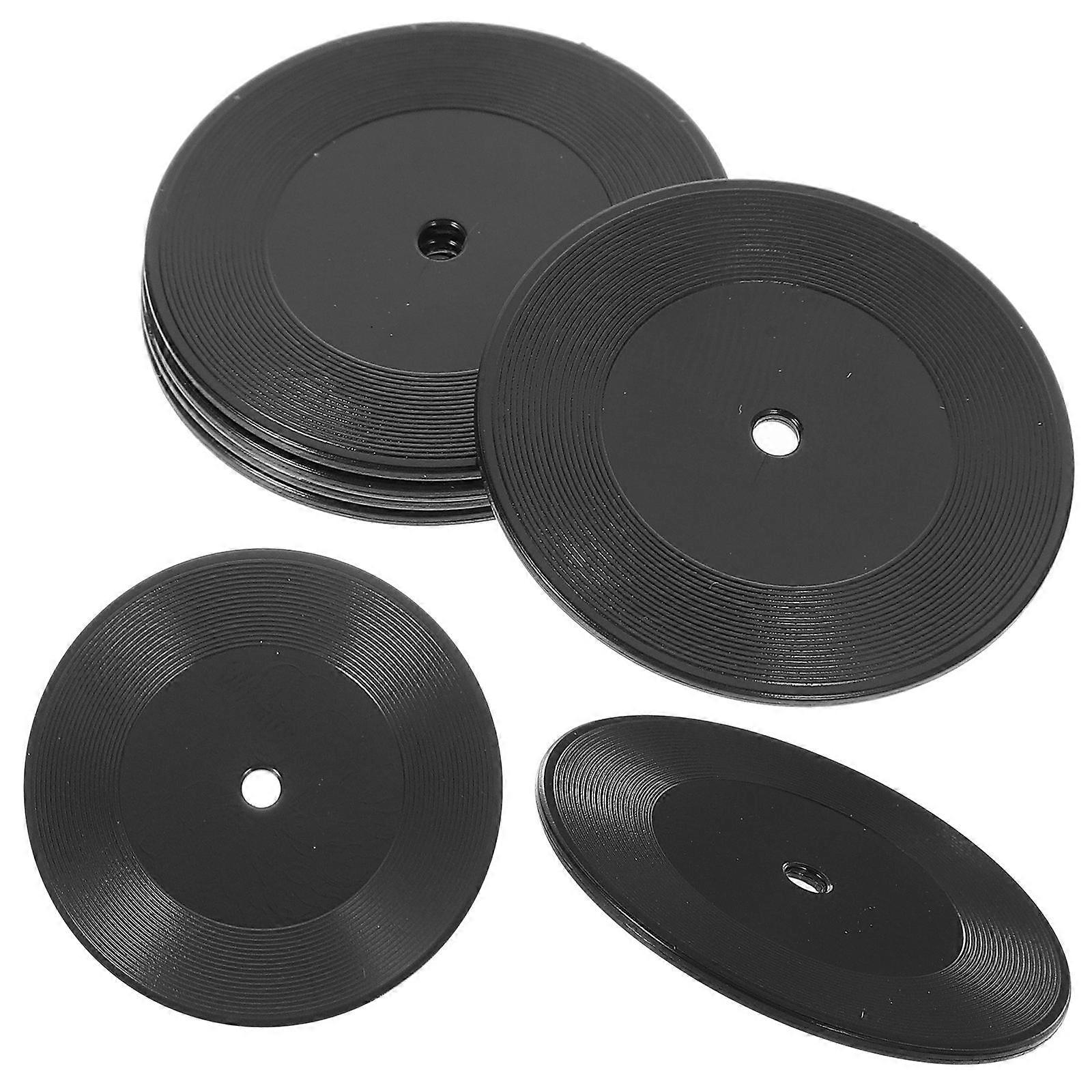 Miniature Record Toy Mini House Decoration for 24Pcs Set