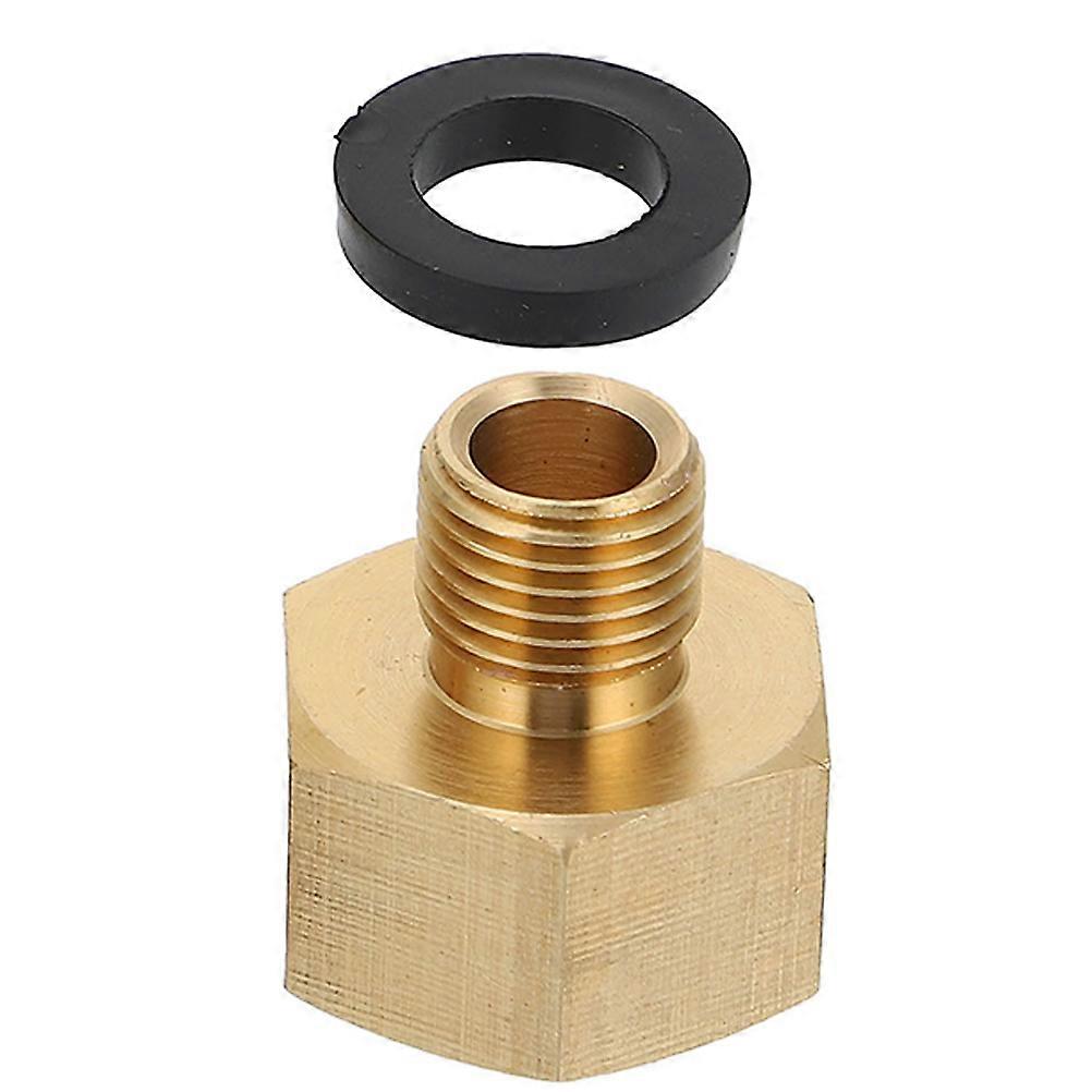 Gas Adapter Brass Gas Stove Hose Connector for Pipe 3Pcs Reliable Connection