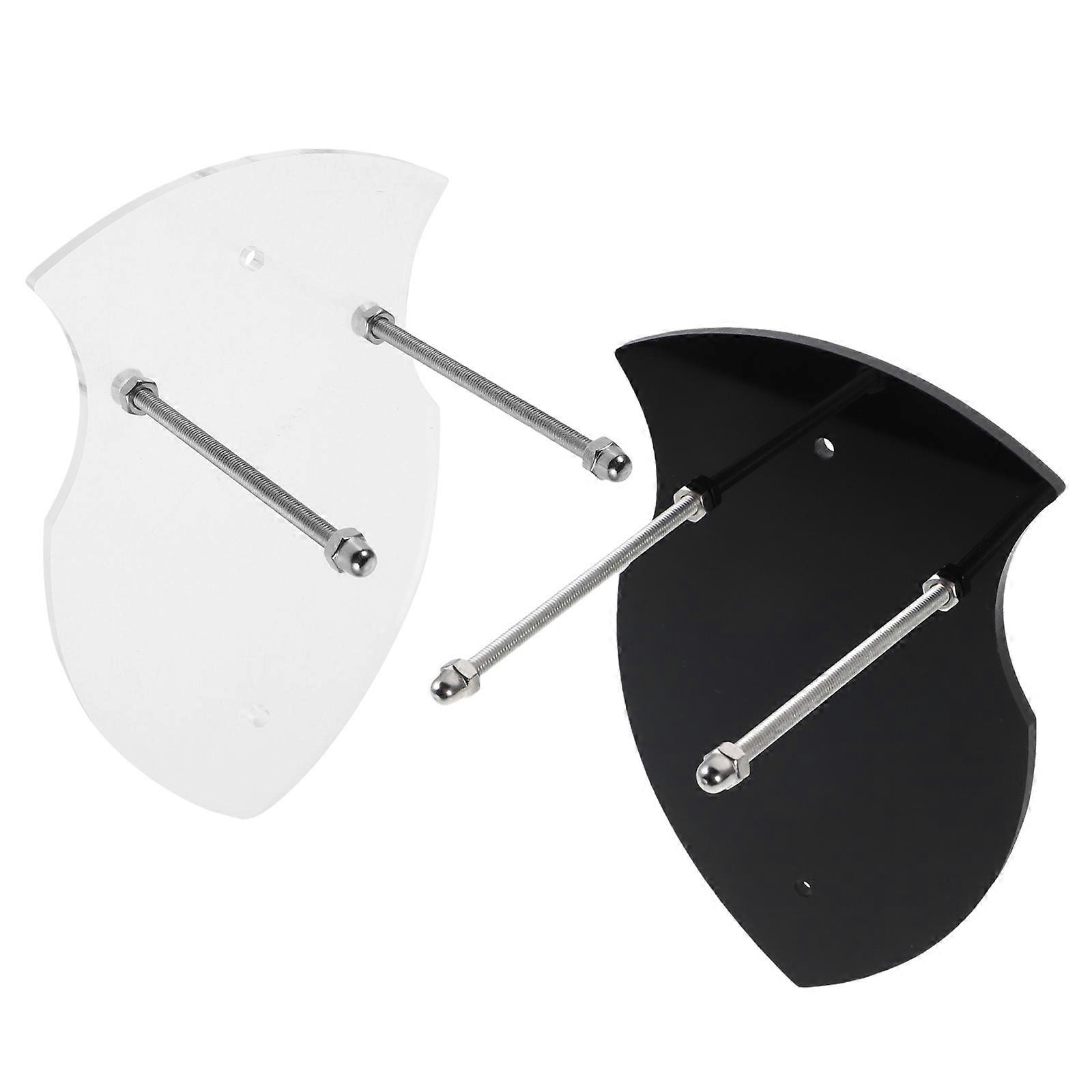 Sword Wall Mount Acrylic Display Holder for Sword Hanging 4Pcs