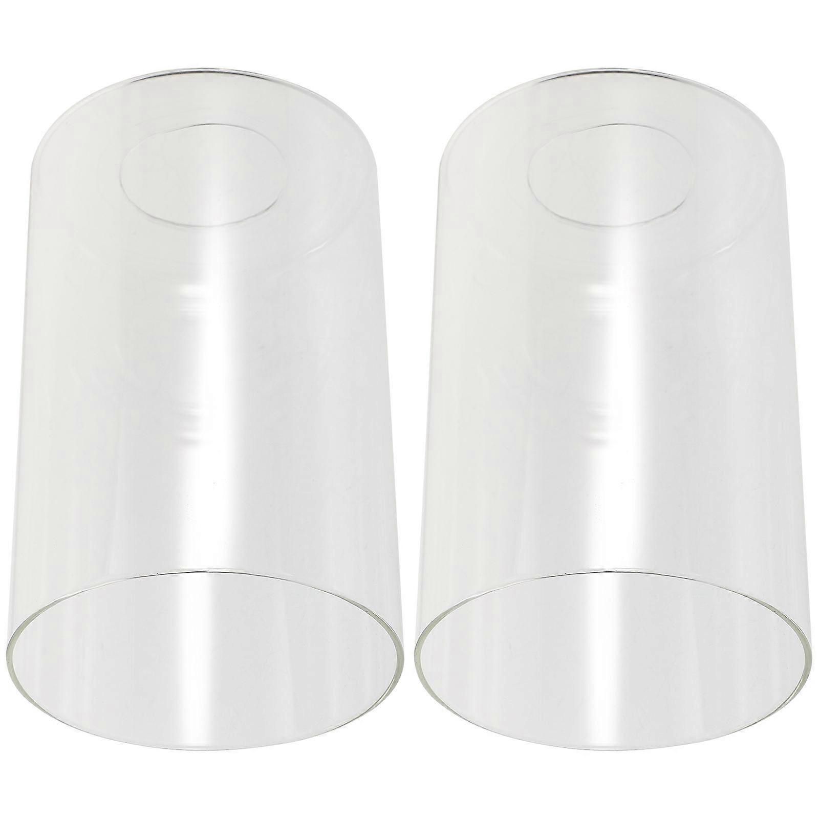 Transparent Glass Lamp Shades for E27 Wall Light 6Pcs Covers