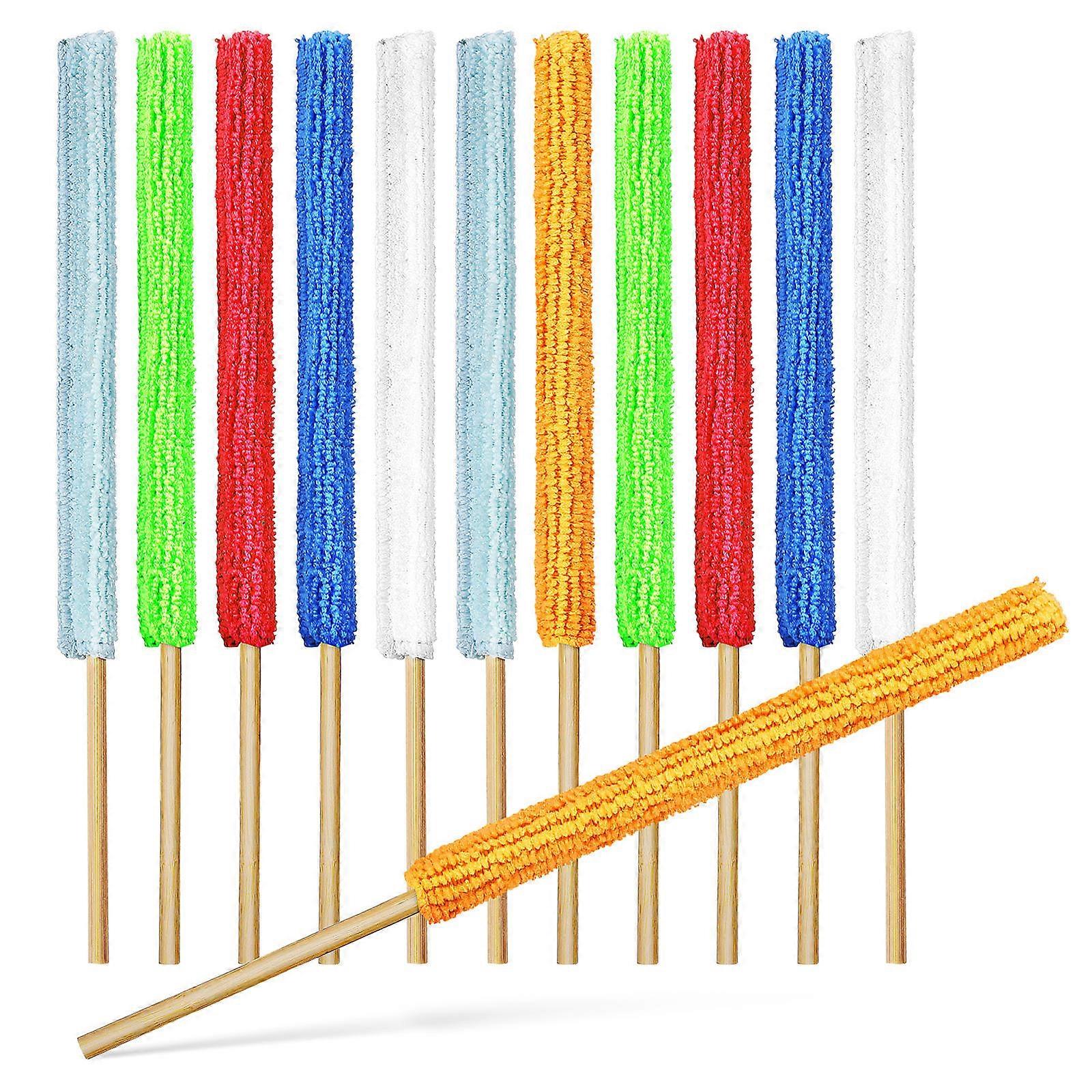 Microfiber Crevice Cleaning Brush Detail Duster Sticks 60Pcs for Cleaning