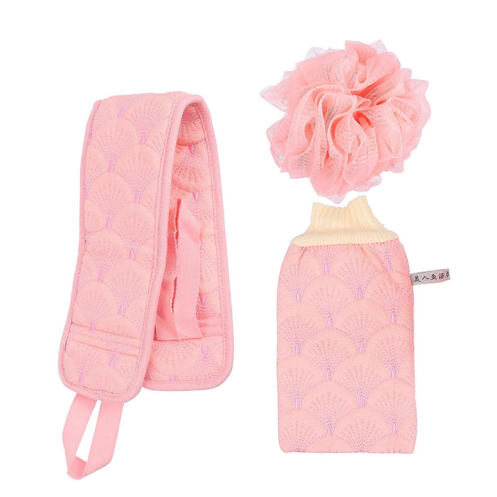 Shower Ball 2Sets Set for Effective Back Cleaning and Gentle Scrubbing