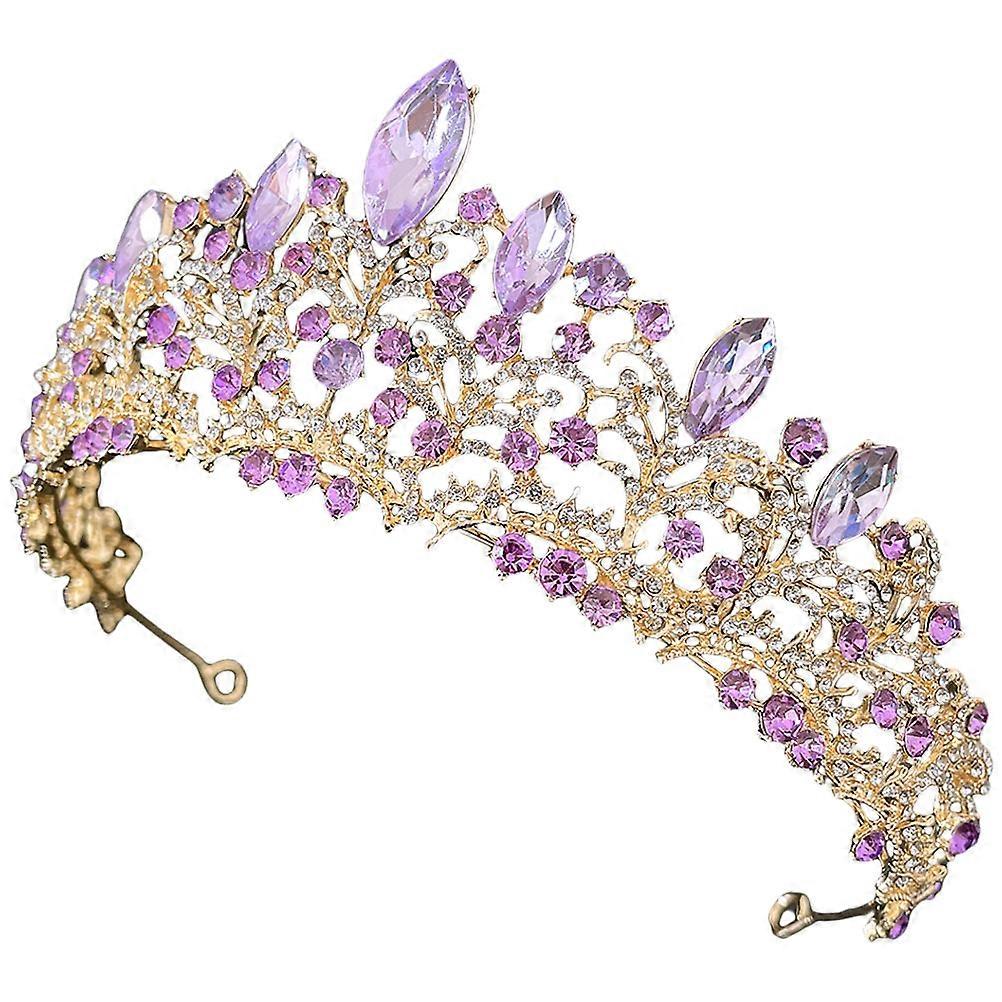 Rhinestone Elements Wedding Headdress for Bride Costume 3Pcs Collection