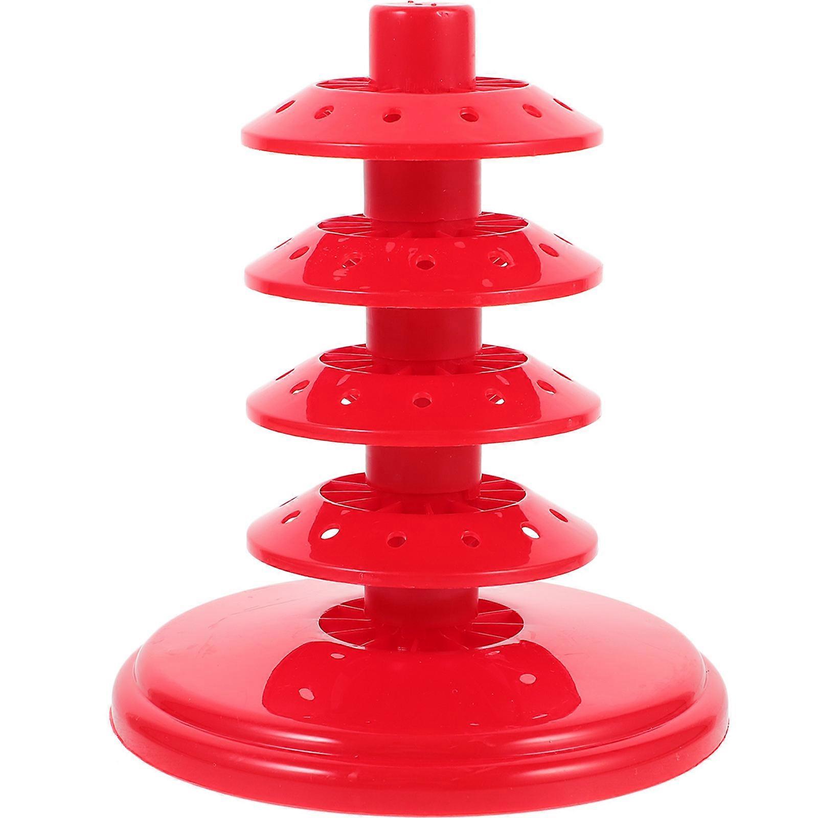 Red Lollipop Stand Reusable Holder for Lollipop Display 2Pcs
