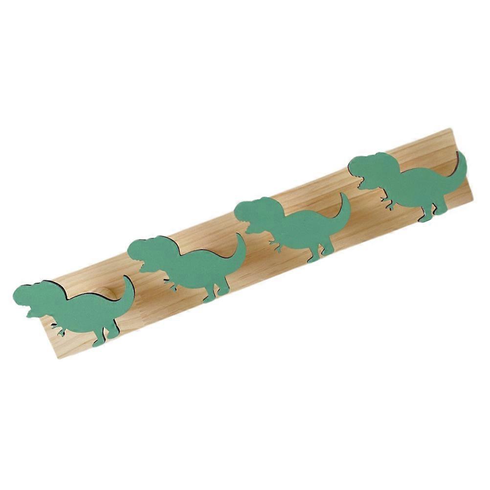 Wood Coat Rack Hook Wall Mounted for Hat Coat Hanging 2Pcs Set