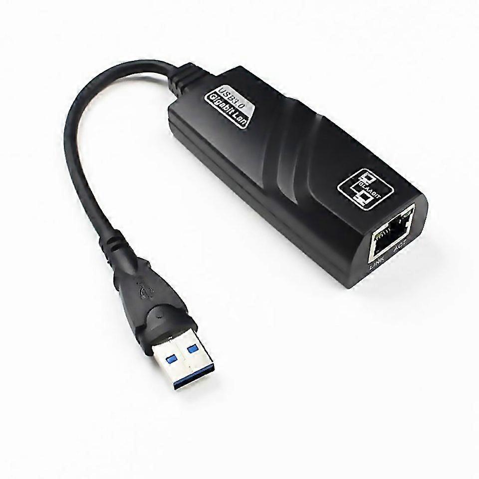 For 2 Pcs Usb30 Gigabit Network Card Laptop External Wired Usb To Rj45 Network Cable Interface