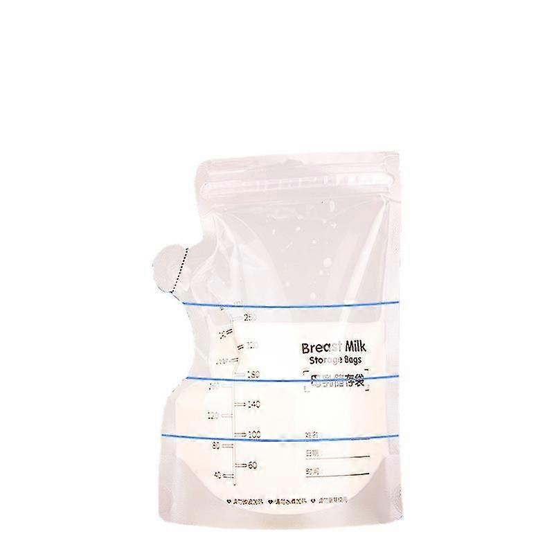 Disposable Human Milk Storage Bag Milk Storage Bag 250ml Upgrade 30 Pieces