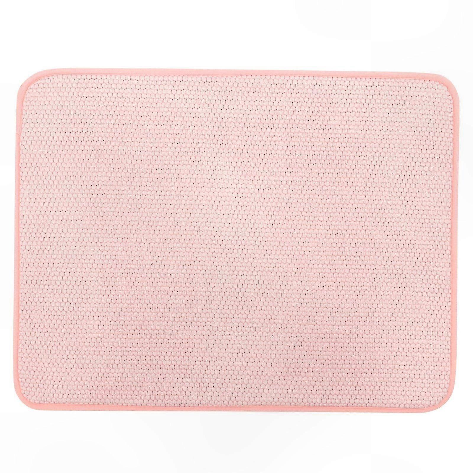 Quick Dry Countertop Mat for Dish Drying and Cup Coasters