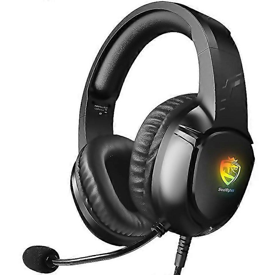 For Soulbytes S20 Rgb Light Gaming Headset With