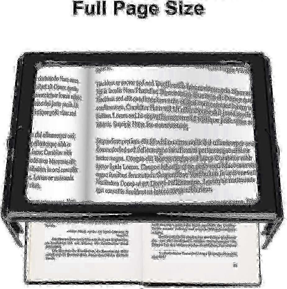 Reading Magnifiers Magnifier With Light, 3x Magnification Reading Magnifiers -CN-NEW 26s