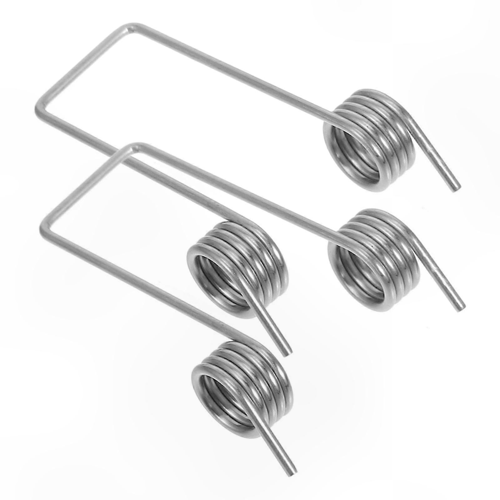 2-Pack Small Torsion Springs for Trash Can Lids, Replacement Repair Springs for Can Lid Maintenance