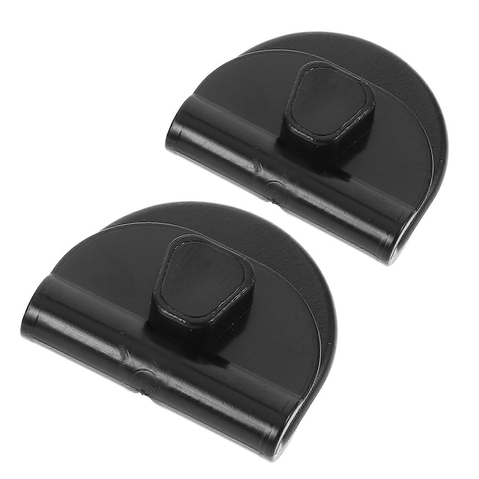 Motorcycle Parts Battery Cover Clamp Designed For Maintenance In Sleek Black Finish Featuring Secure Functionality 2Pcs