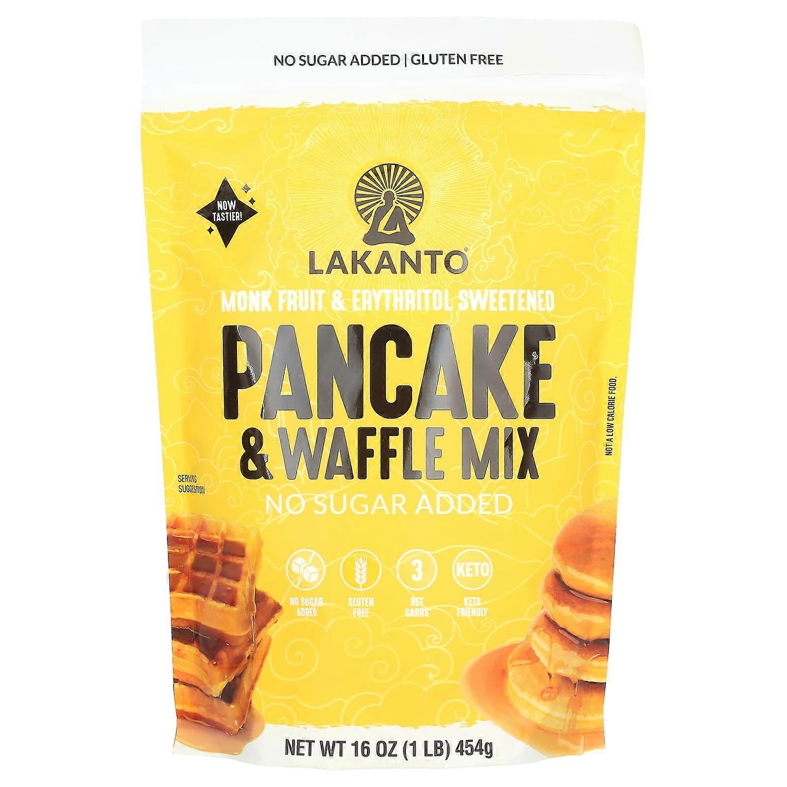 Pancake & Waffle Mix, No Sugar Added, 1 lb (454 g)