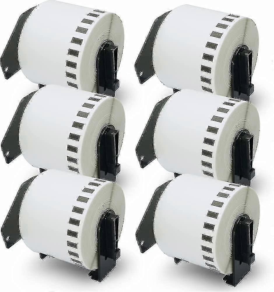 -acsergery Compatible With Brother Dk-22205 Label Rolls, 62mm(w) X 30.48m(l), Continuous Gift 26s
