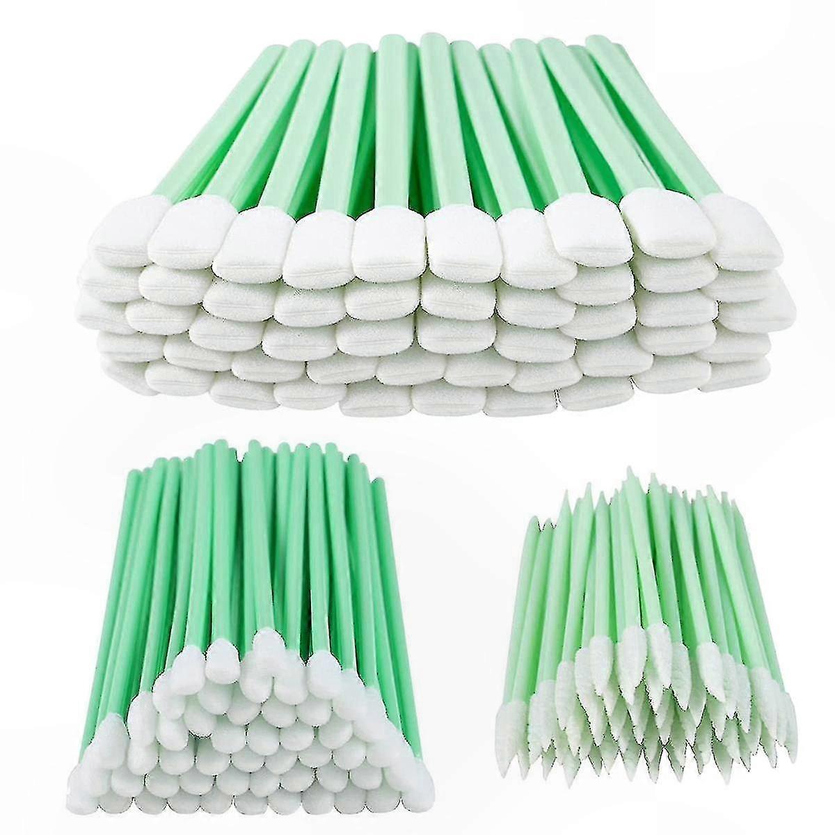 250 Pack Non-Linting Foam Swabs, Cleaning Sticks for Detail Work, Lab and Cleanroom Use, Sponge-Tipped Applicators