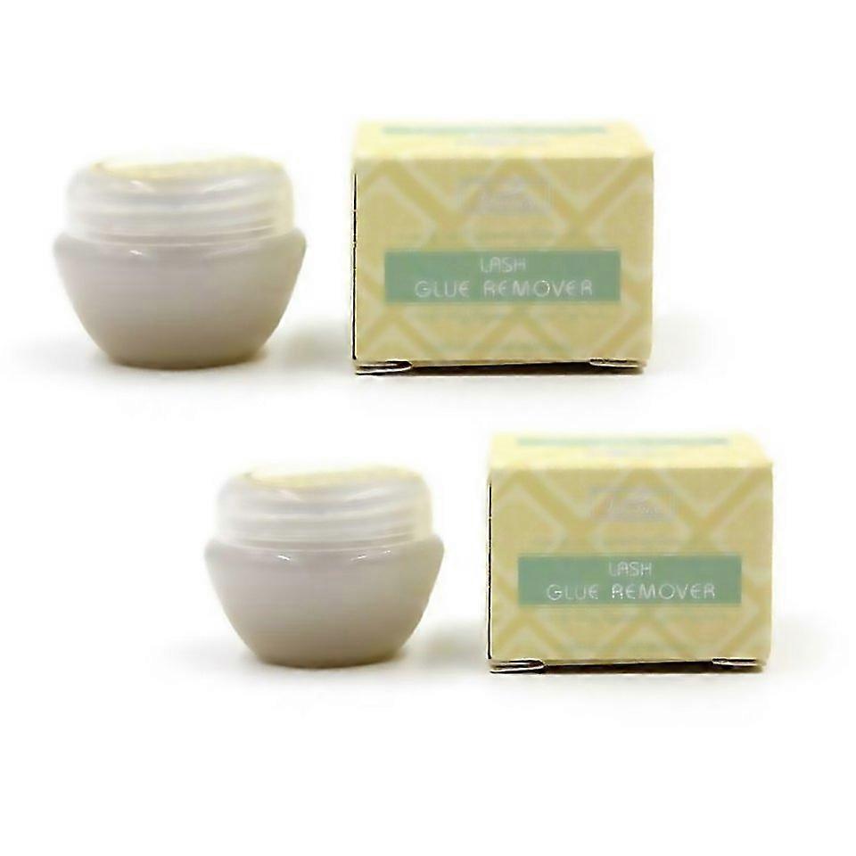 For 2pcs 5g Professional False Eyelash Glue Remover Eyelash Extensions Tool Cream Fragrancy Smell Gl