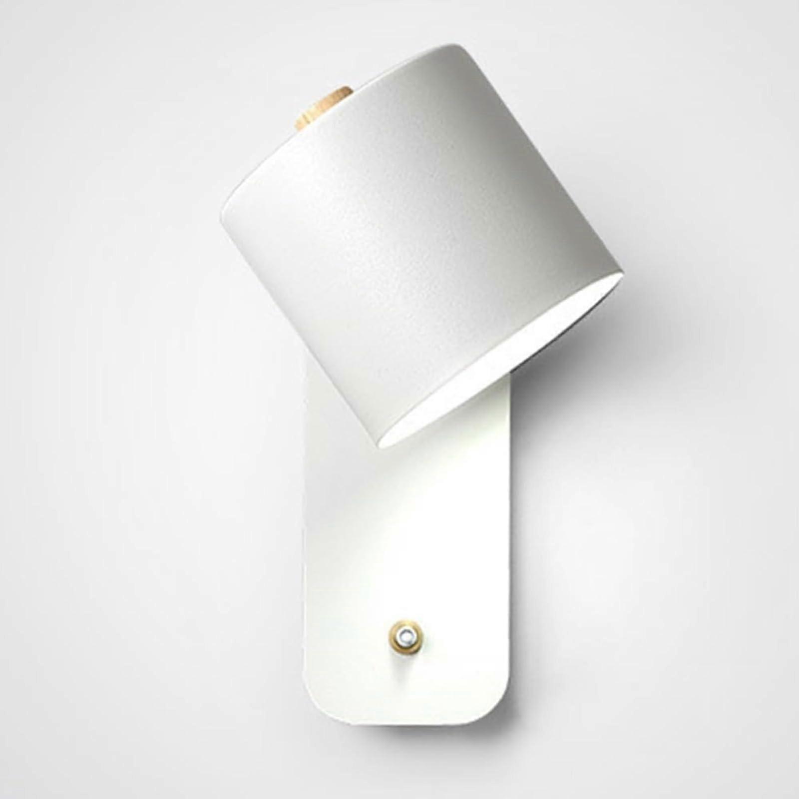 Wall Sconce E27 Socket Iron Art Wall Light With Switch Rotatable Modern Minimalist Interior Fixture For Bedroom Bedside