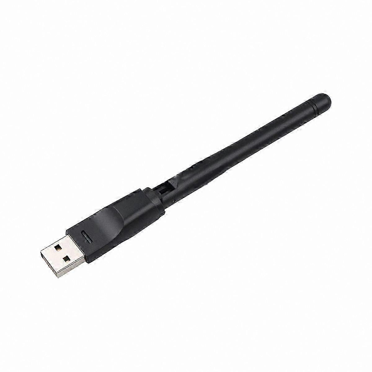 Portable 2.4GHz 150Mbps USB WiFi Adapter with Antenna for PC Wireless Connectivity Receiver