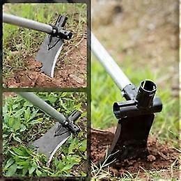 Multi Functional High Manganese Steel Sickle, Weeding Hoe Garden Hand Tool compatible with Pruning Tree Branches, Multi-purpose Shovel and Hoe
