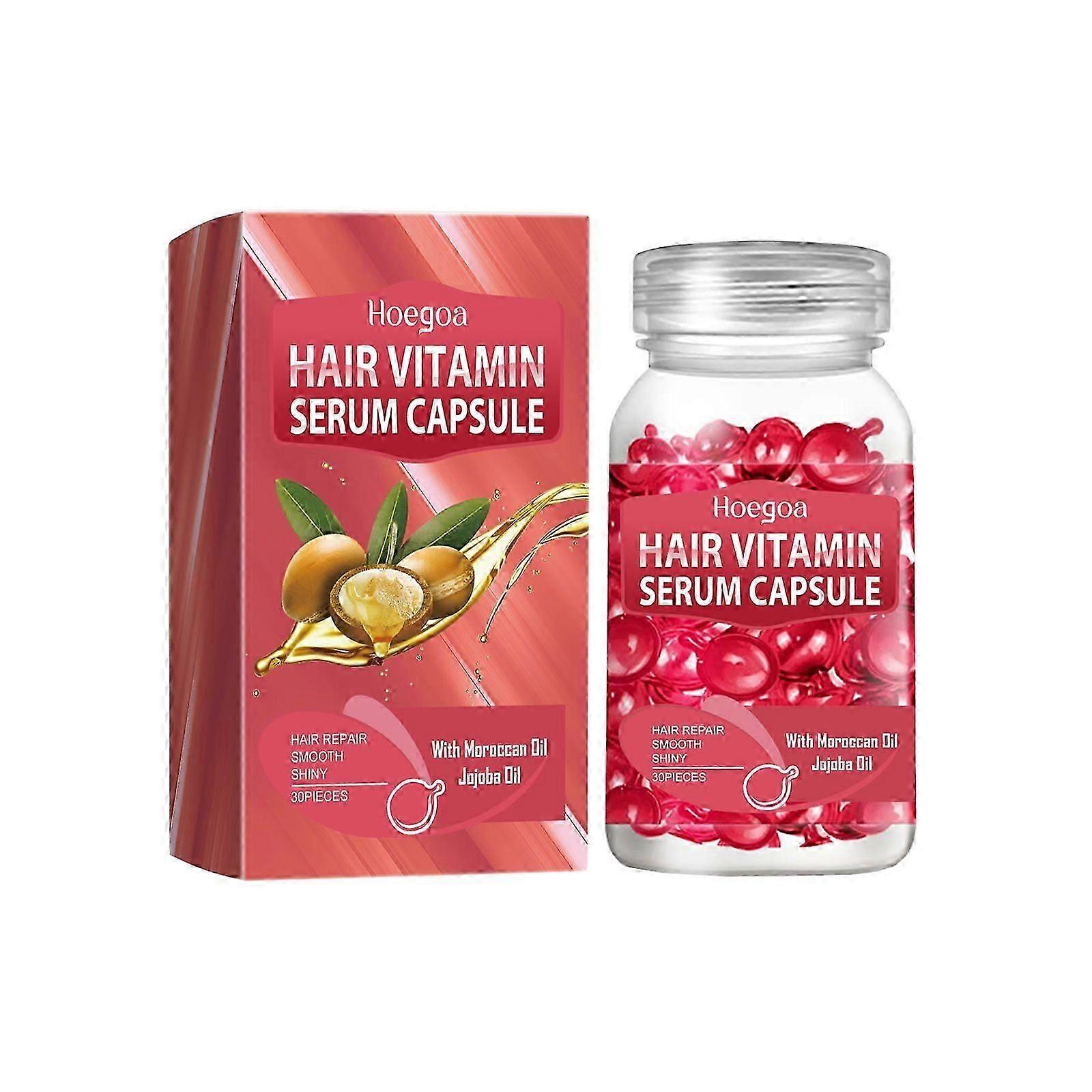 Pink Hair Essential Oil treatment capsules