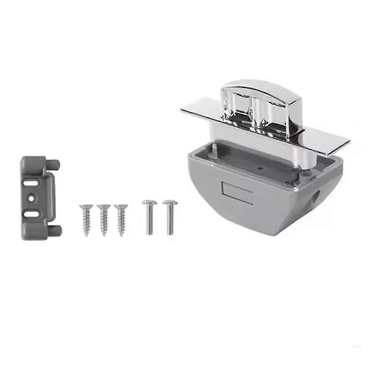 unique Keyless RVs Push Cabinet Locks Metal Button