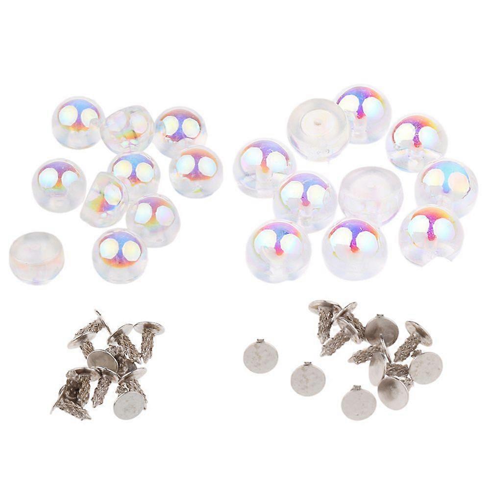 Star rivet snap buttons Plastic button