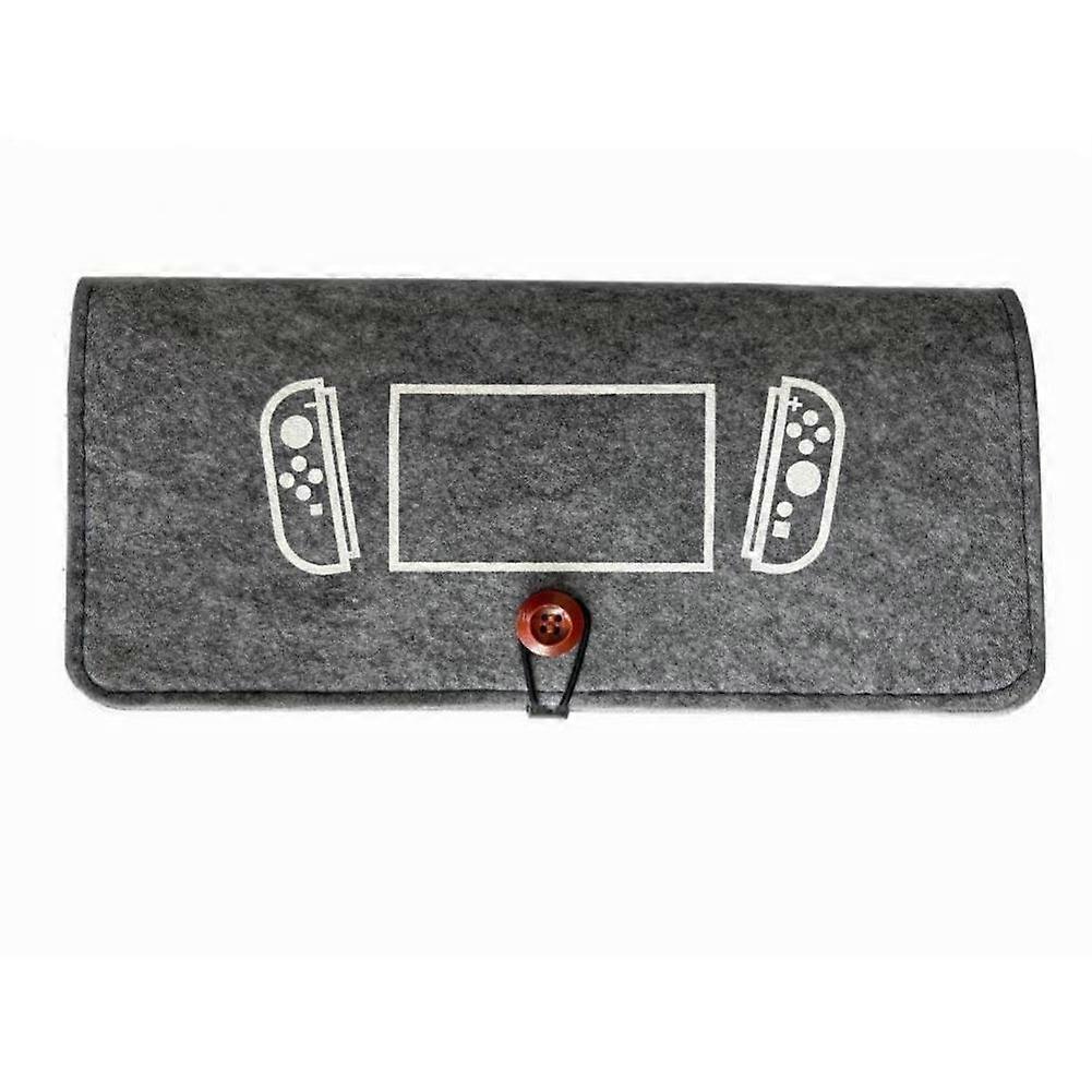 Durable Felt Storage Bag Console Protective Case with Soft Cushioning Lightweight Carry