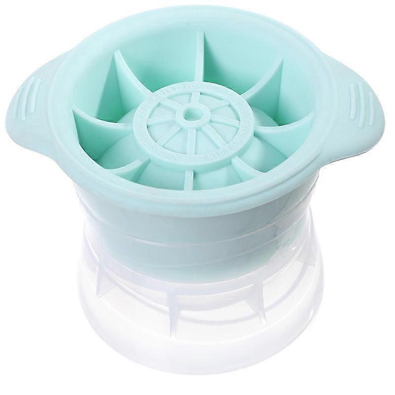 Whiskey Sphere Ice Mold - Round Ice Ball Cube Silicone Mold for Bourbon, Big Stackable Ice Cubes, Easy Release