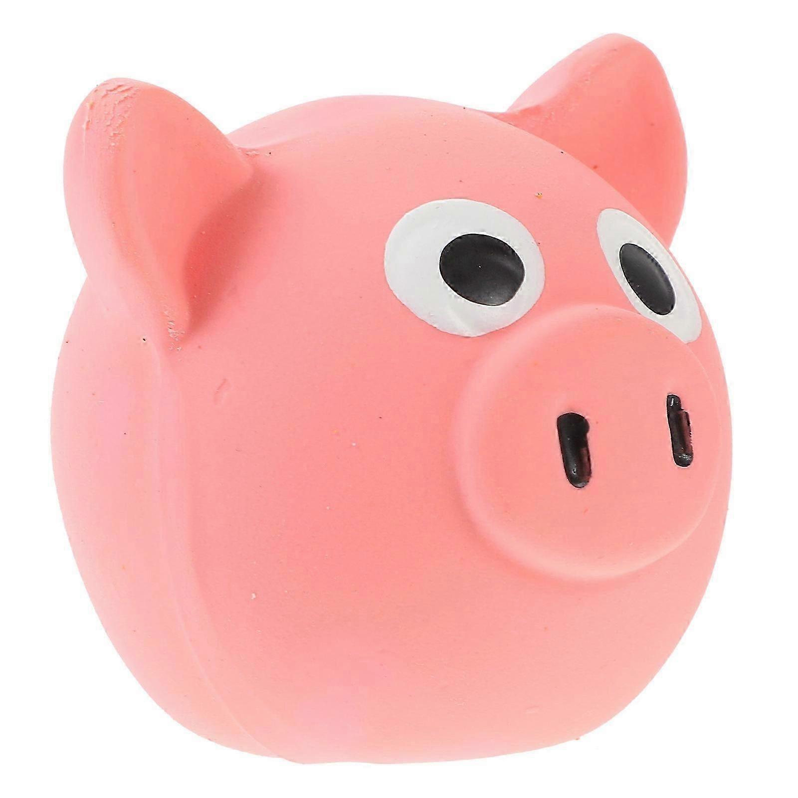 すべてのサイズと日常の使用のための耐久性のある豚の頭の犬のおもちゃ