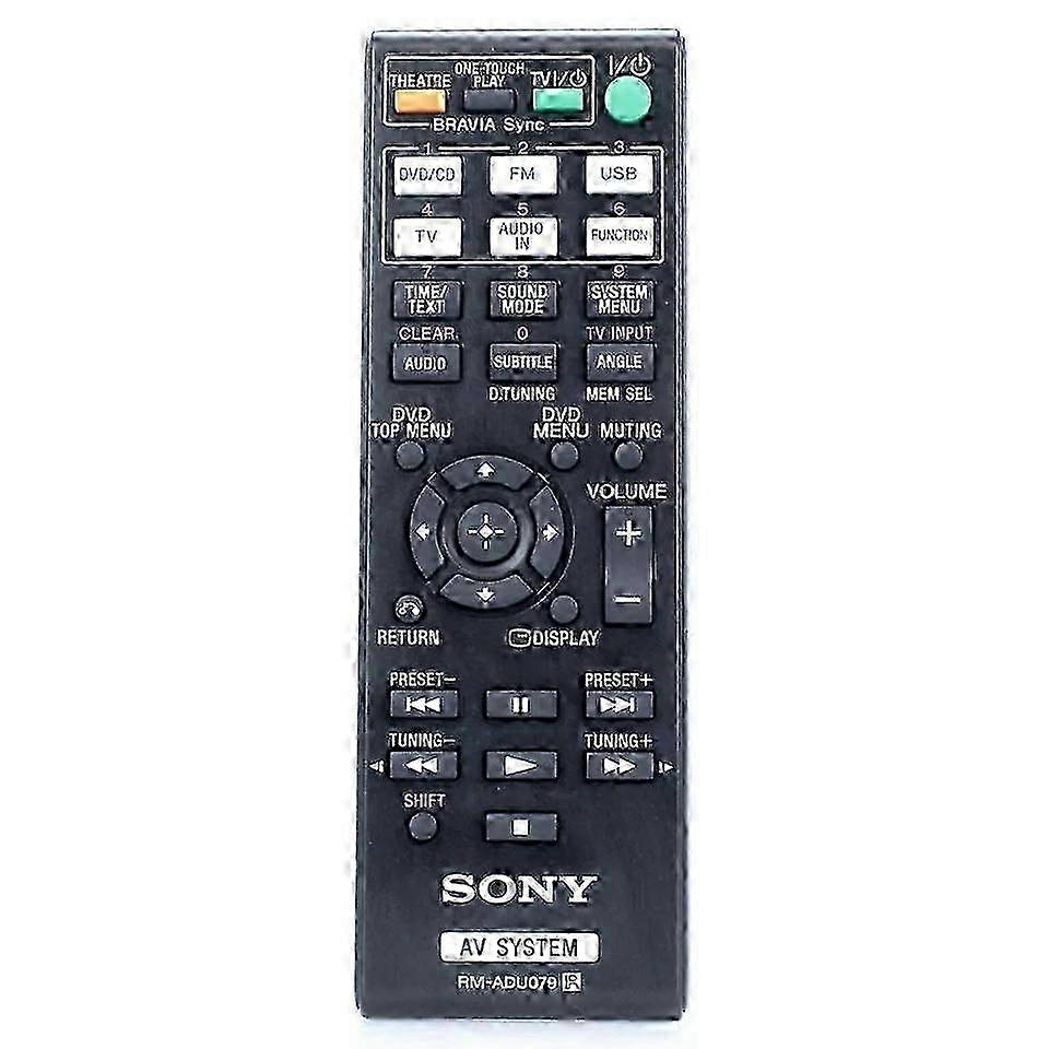 DAV DZ171 DZ175 Remote Control Replacement RM-ADU079