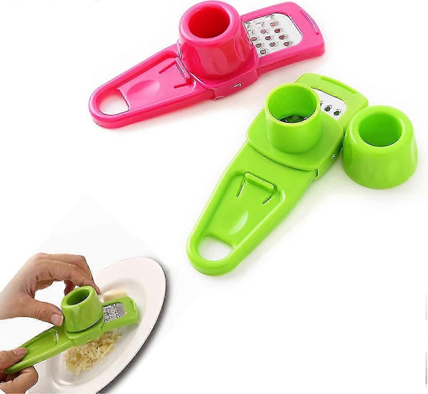 Multifunctional Garlic Grinder Mini Kitchenware 2-pack