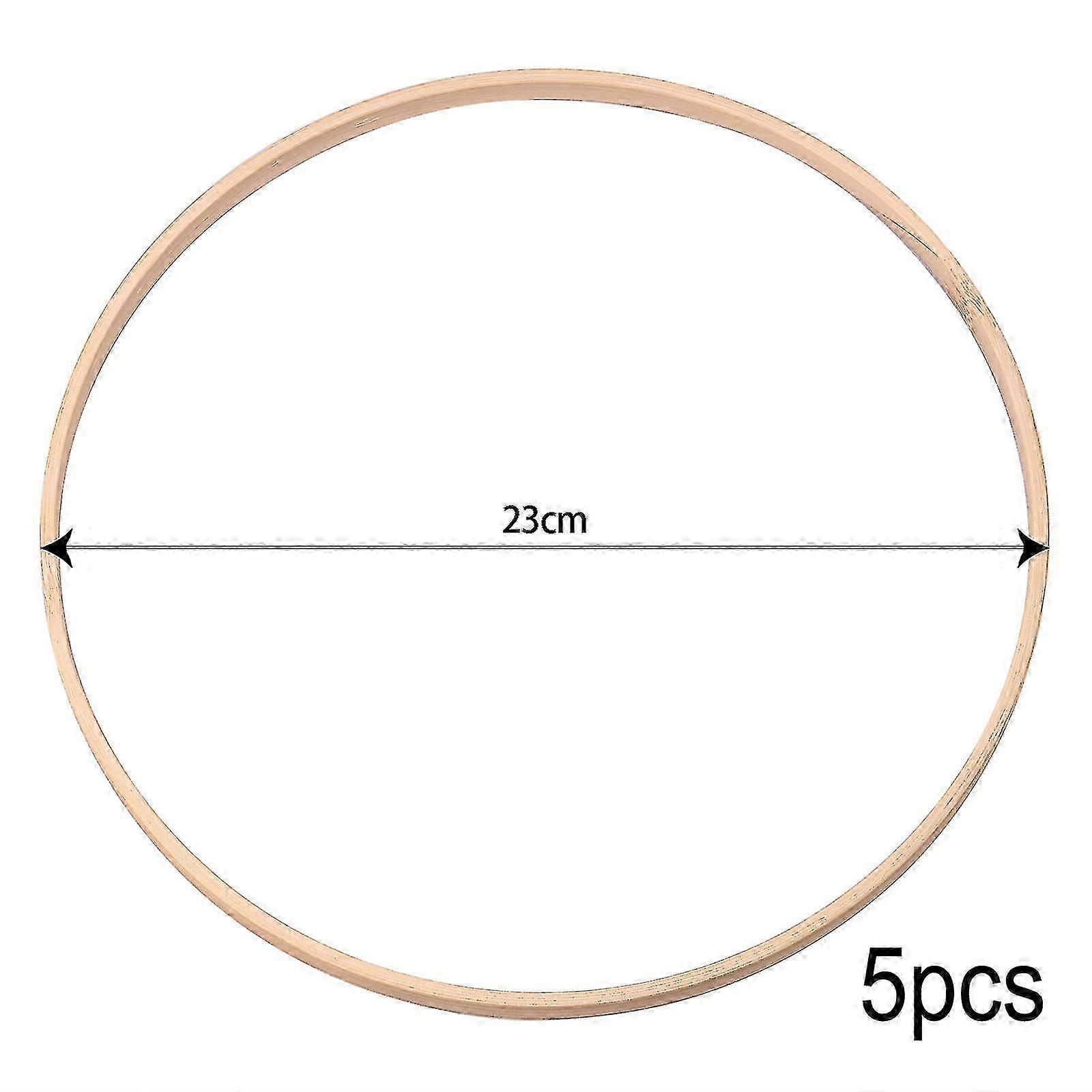 DIY Bamboo Circles 8-33cm for Wreath Making & Craft Projects