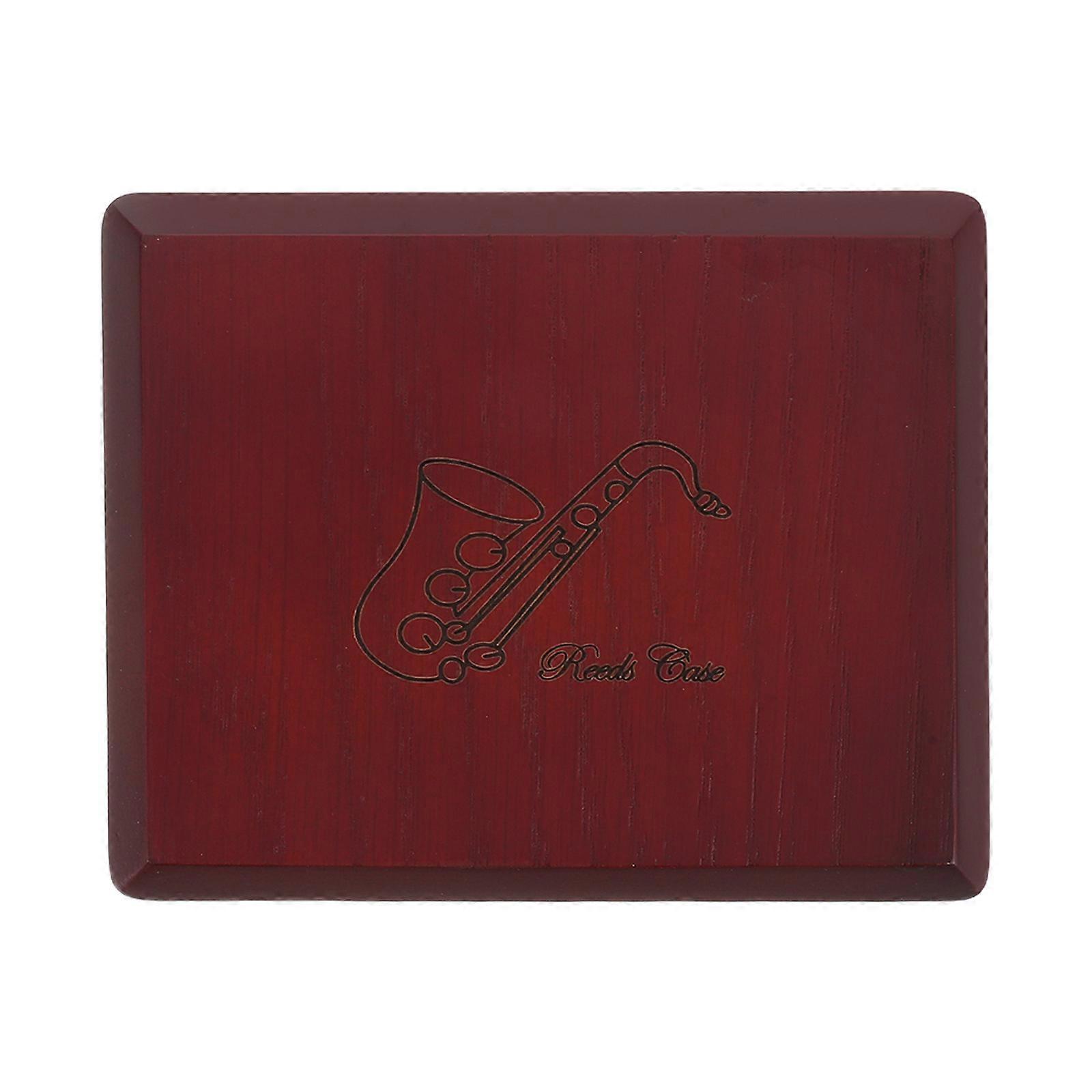 Reeds Case for Sax Wood Reed Case with Double-Sided Storage