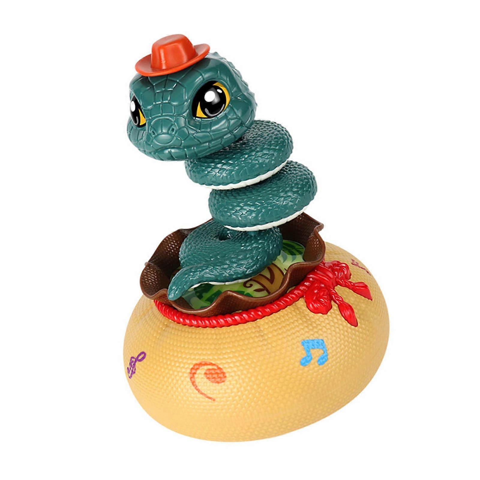 Light Up Crawling Snake Toy With Automatic Obstacle Avoidance Music Effects For Toddler Birthday Gift Family Gathering Multicolor