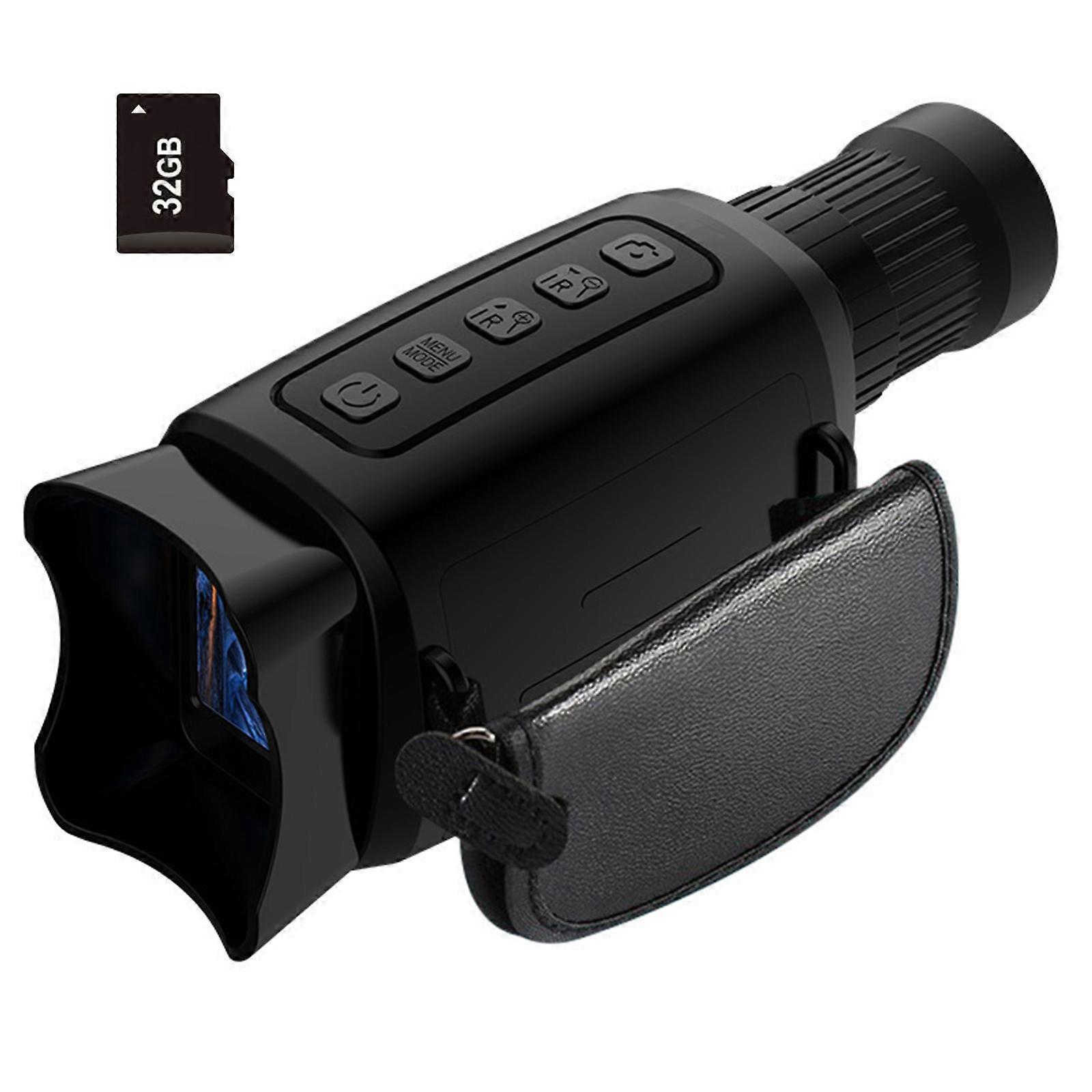 Night Visibility Device With 16x Optically Zoom Imaging Recording Capability Ideal For Birdwatching Night Exploration Multicolor