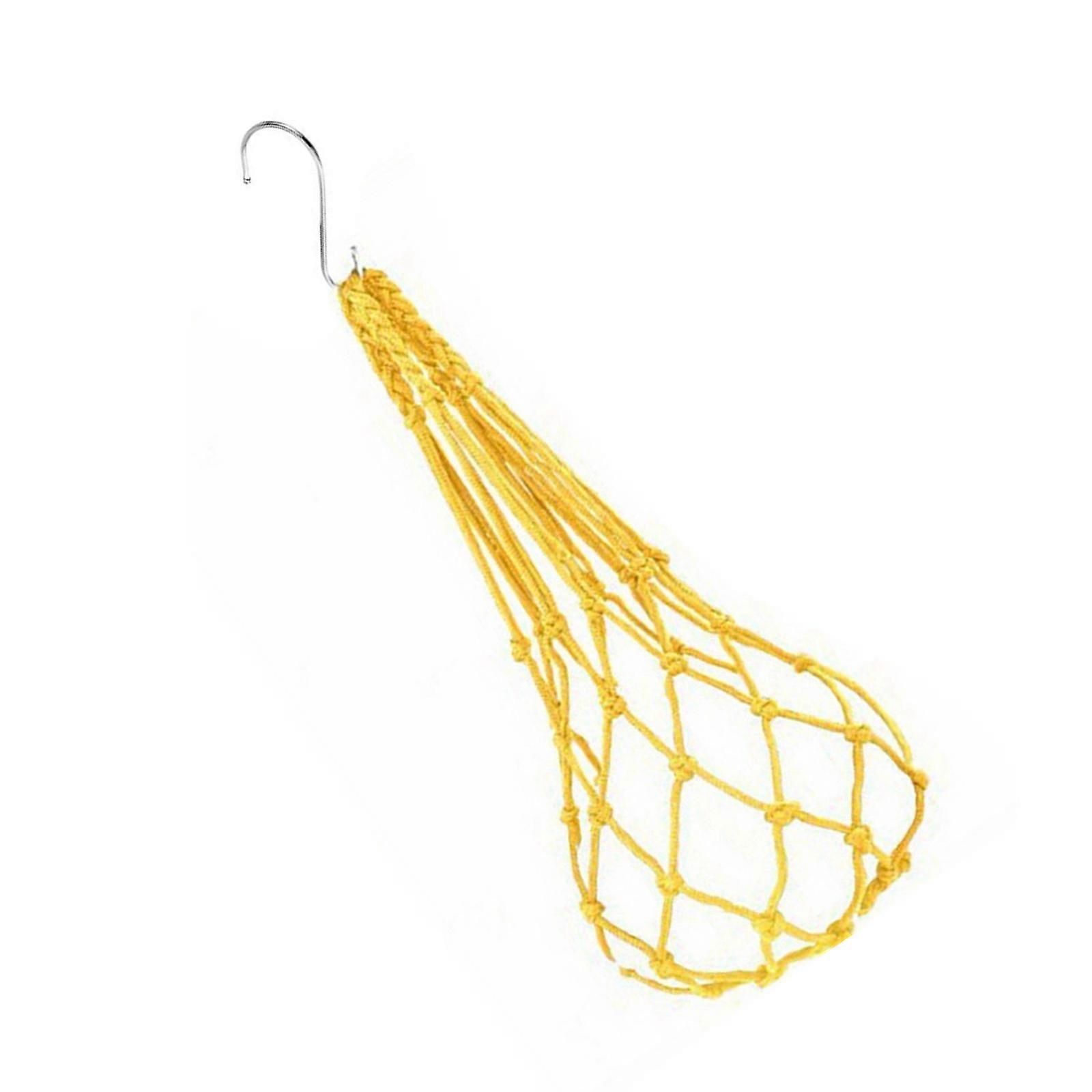 Hanging Chicken Feeder Mesh Bag Feeding Bag For Efficient Feeding Of Poultry  Farm Use Chicken Feeding Accessory  Yellow
