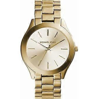 Zegarek damski Michael Kors MK3179 ze stali nierdzewnej w kolorze złotym, wodoodporność do 5 ATM, tarcza w kolorze złotym