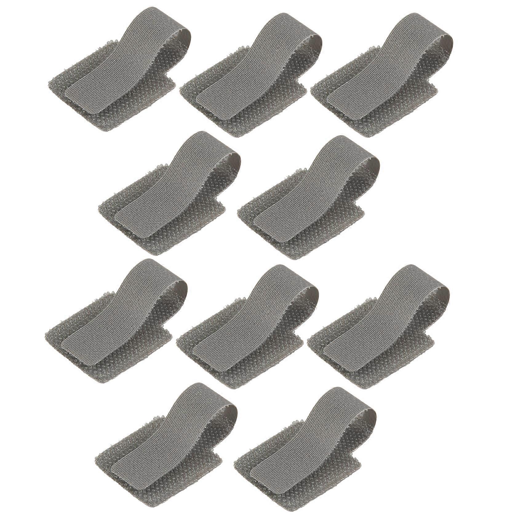 Hook and Loop Cable Management Under Desk, 80PCS Self Adhesive Cable Ties, Reusable Wire Organizers for Cords