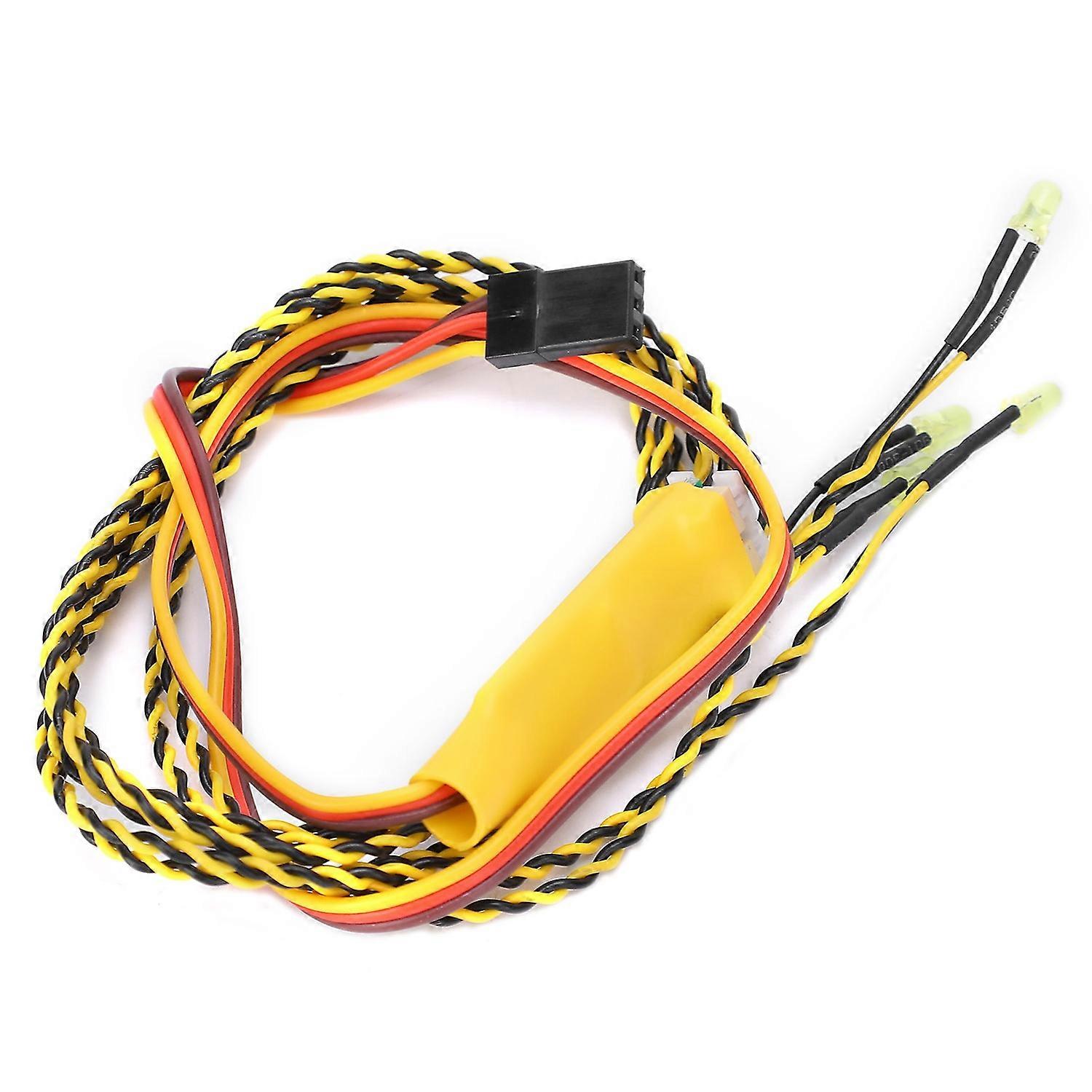 Universal RC Car Turn Signal Light Model Car Linkage Lights Set for RC Crawler Drift Car