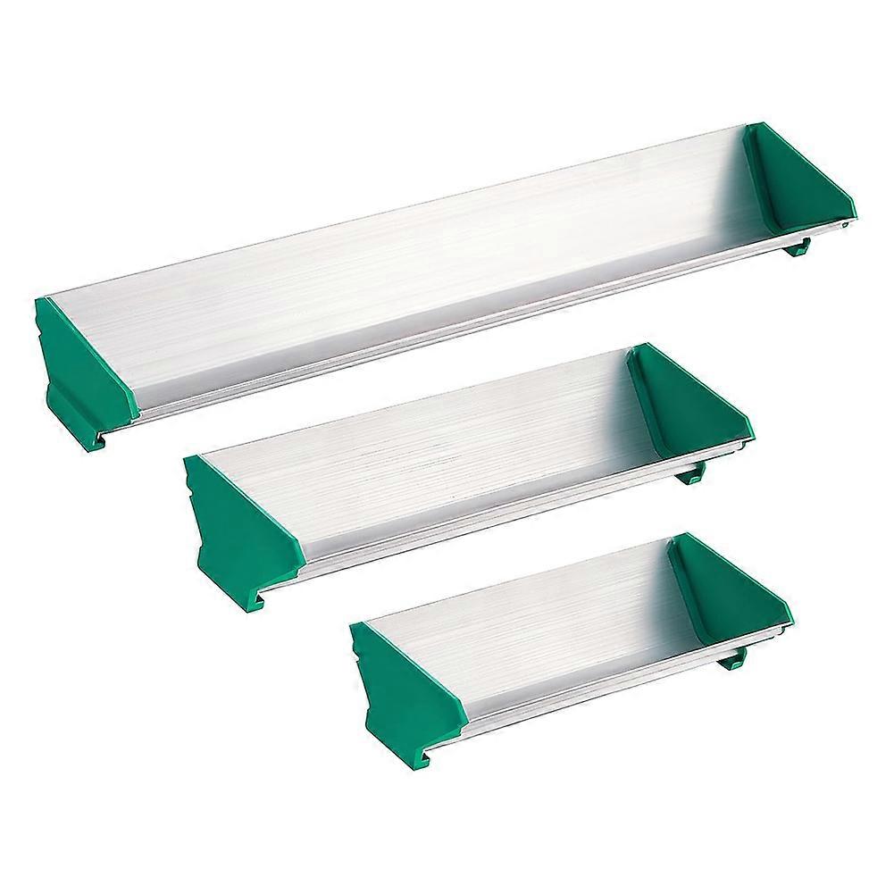 3 unidades 8 polegadas 10 polegadas 16 polegadas revestidor de colher de emulsão de alumínio de borda dupla para ferramenta de revestimento de serigrafia