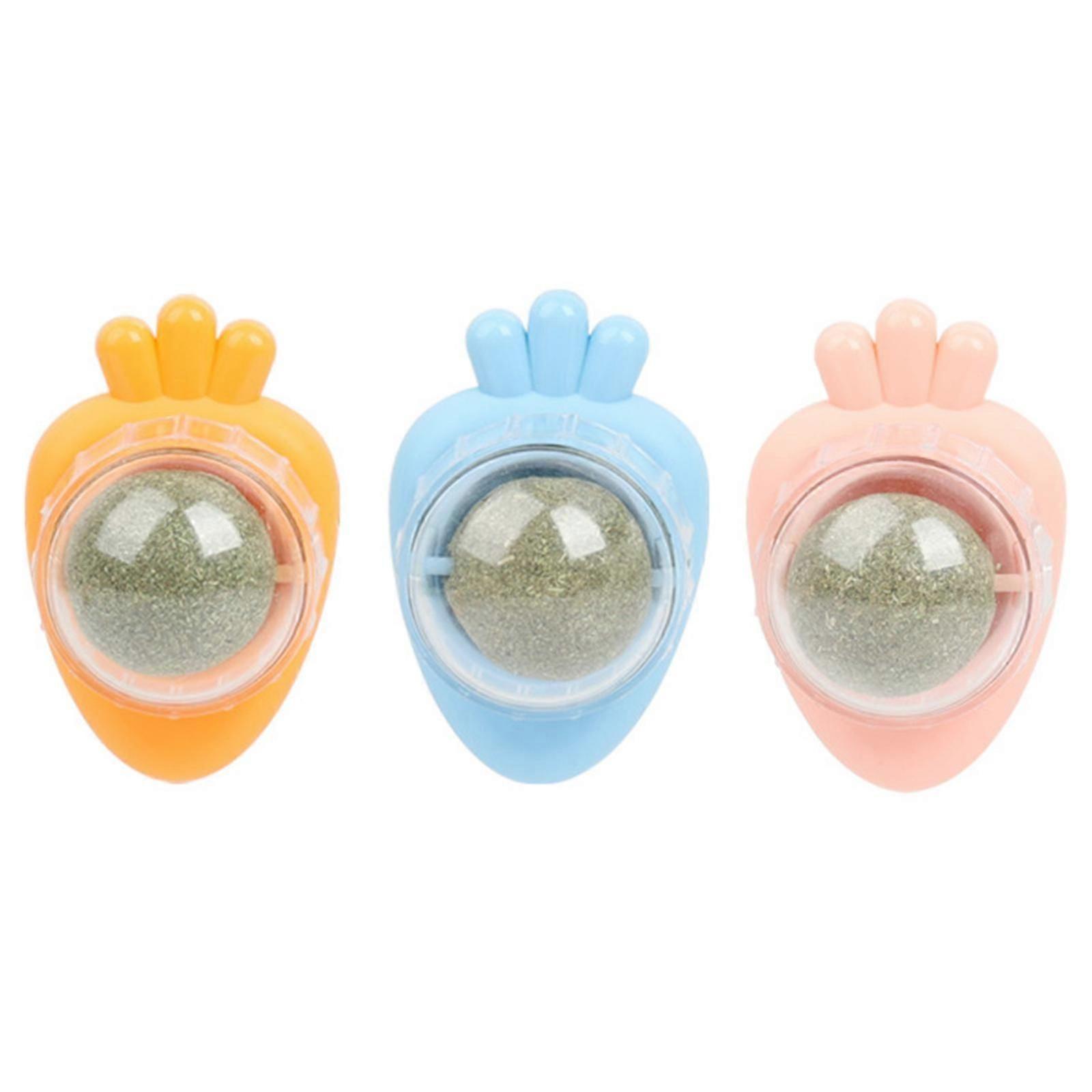 CatCatnipBall Wall GallFruitCatnip CatLickBall Toy CatnipBall CatToy Cat CatnipToy CatSnack Toy InteractiveToy Multicolor